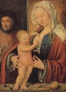 Joos van cleve Holy Family oil painting artist